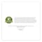 Heritage Eco Blend Max Can Liners, 33 gal, 0.8 mil, 33in. x 39in., Clear, 200PK L6639TC ER1 - alternate 7